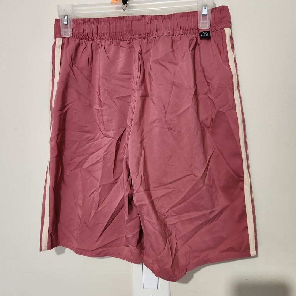 Adidas Swim Shorts Size Small Dust Pink Color Elastic Waist With Pockets - Picture 8 of 16